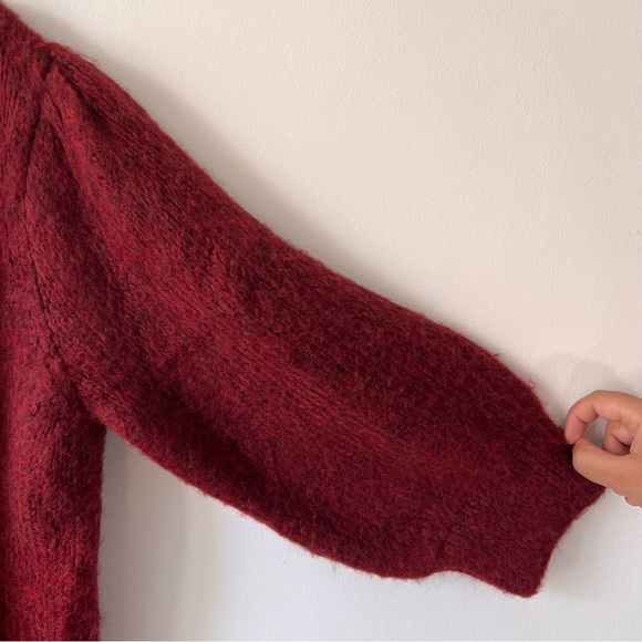 Vero Moda Red Sweater with buttons - Picture 7 of 8